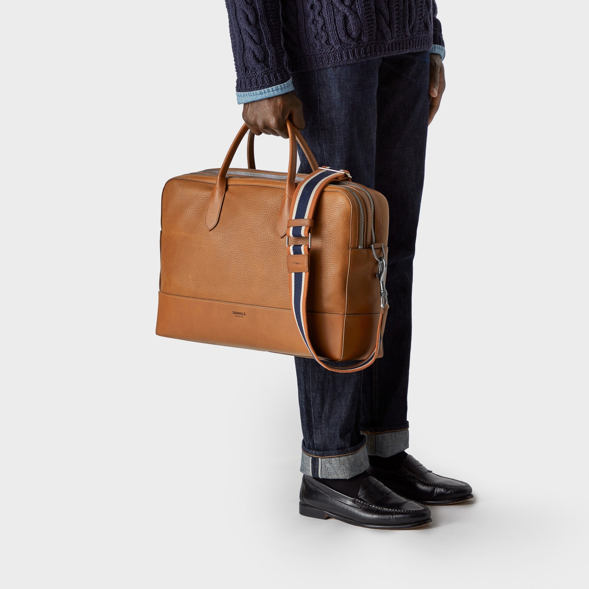Canfield Briefcase - Tan