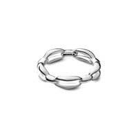 Signature Link Ring - Sterling Silver