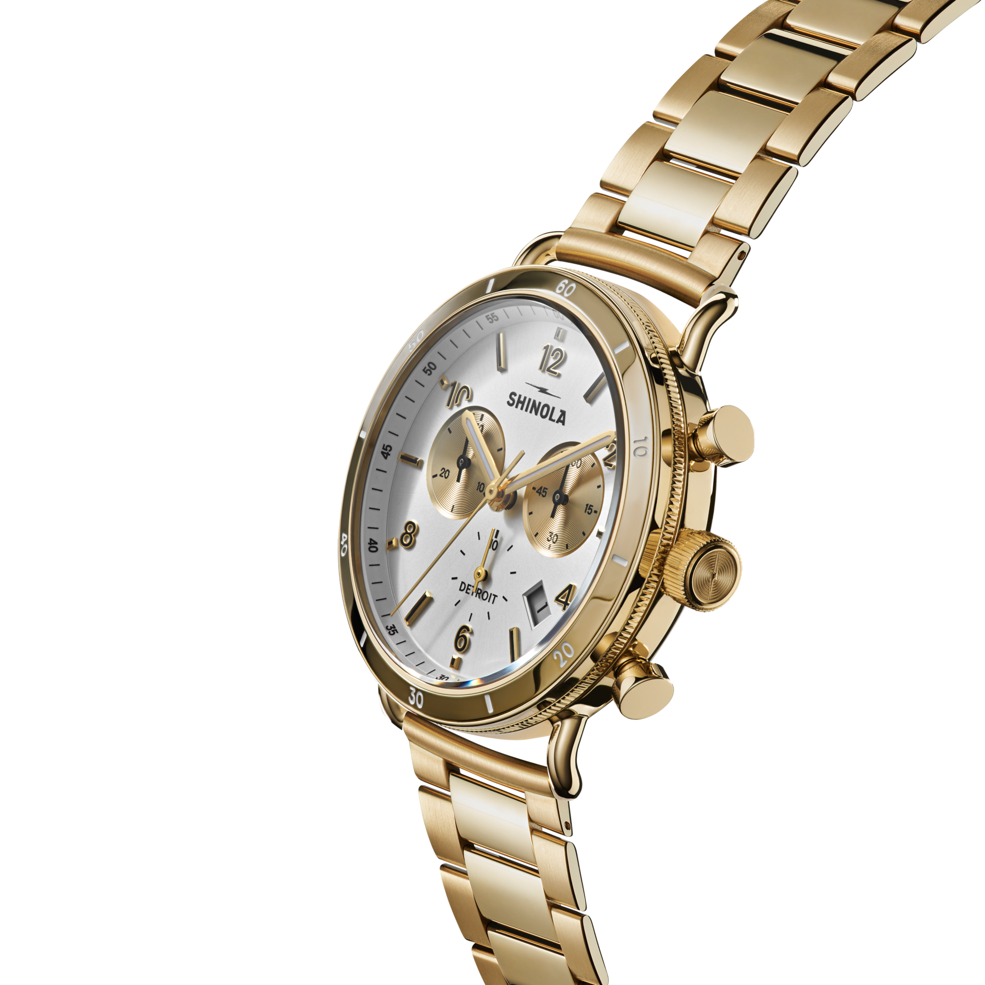 Canfield Sport Chronograph Watch - Silver