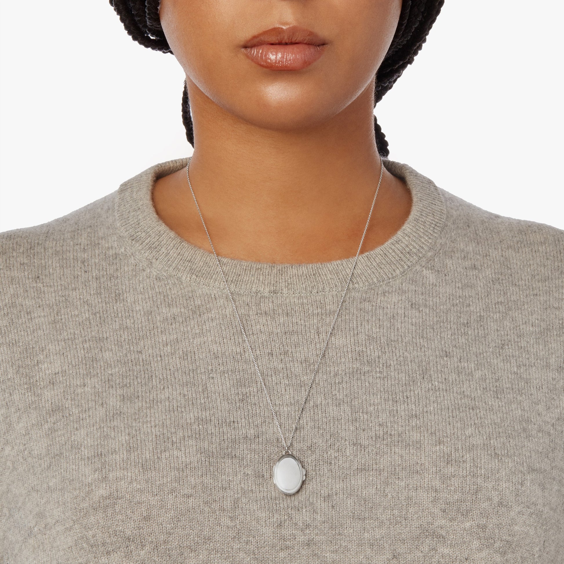 Heirloom Statement Locket - Sterling Silver
