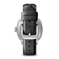 Mechanic Watch - Mother of Pearl/Black Leather Strap
