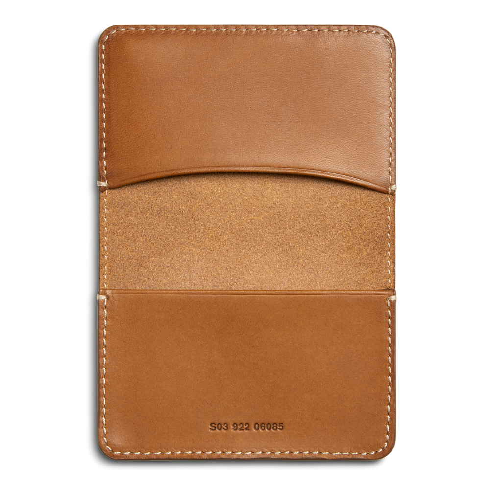 Business Card Holder - Tan