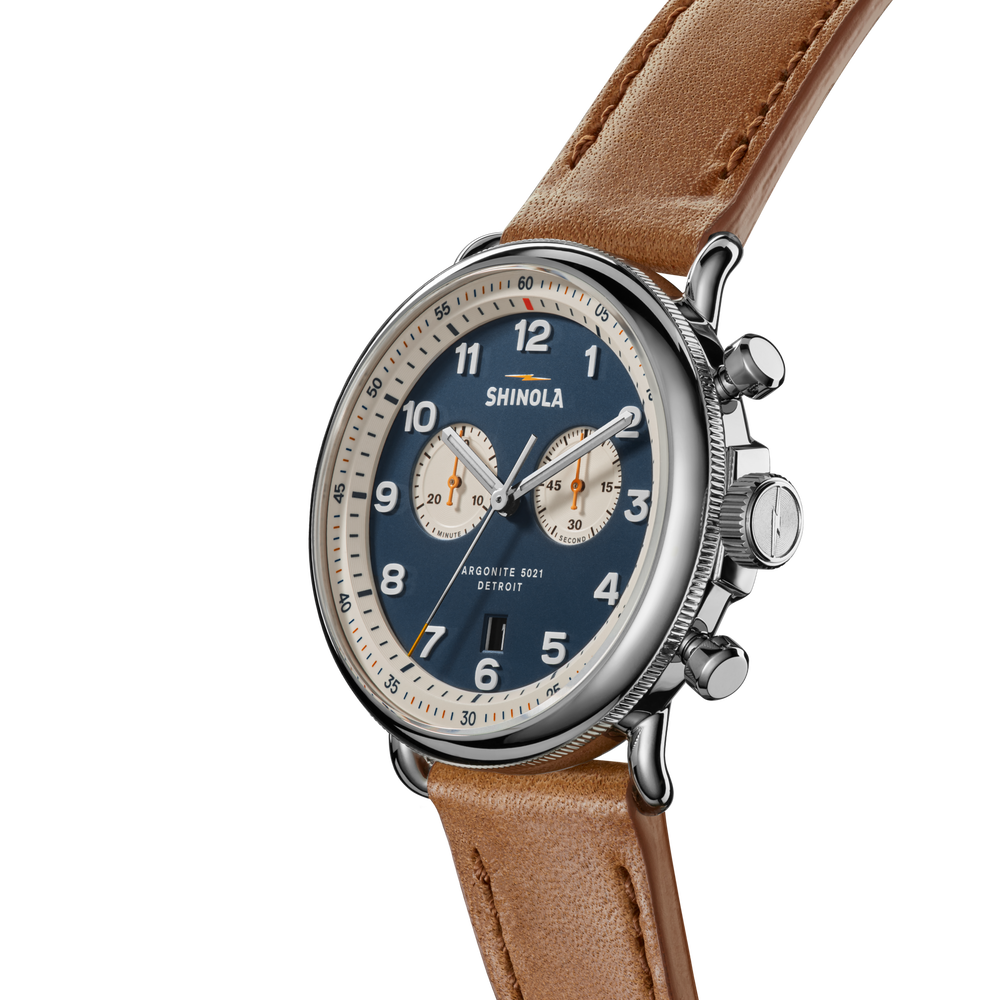 Canfield C56 Chronograph Watch - Continental Blue