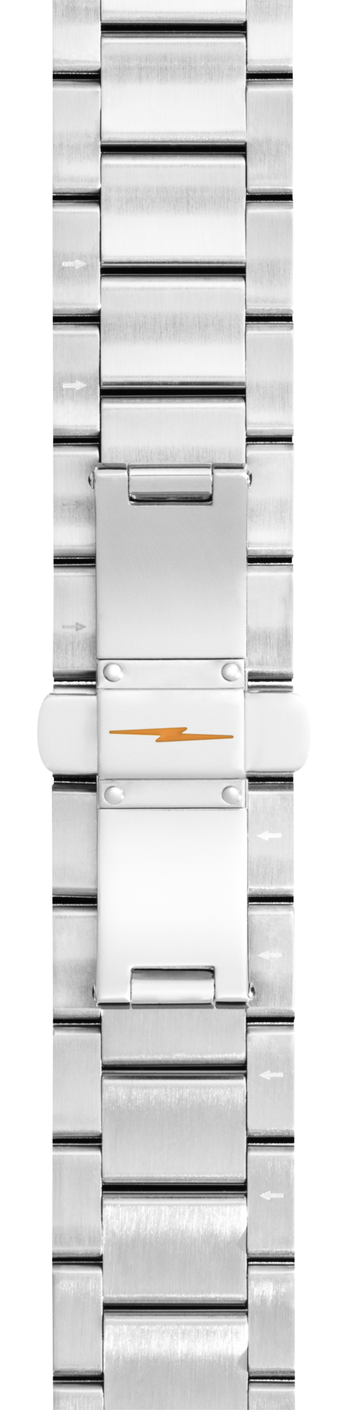 24mm Stainless Steel 3-Link Bracelet - Stainless Steel