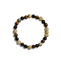 8mm Beaded Bracelet Multi Stone
