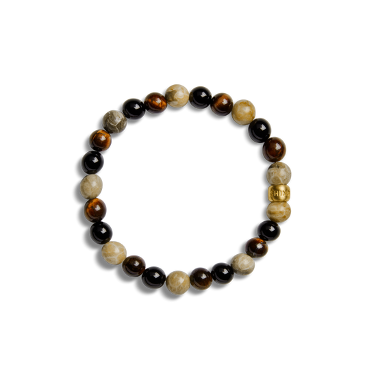 8mm Beaded Bracelet Multi Stone