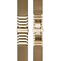 18mm Gold Mesh Bracelet - PVD Gold