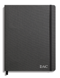 Large Soft Ruled Journal - Charcoal