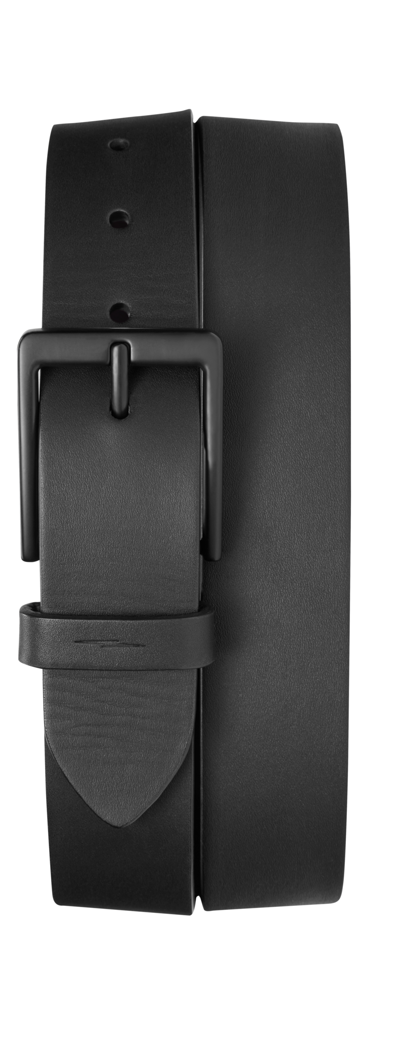 1 1/2" Lightning Bolt Keeper Belt - Black