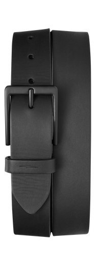 1 1/2" Lightning Bolt Keeper Belt - Black