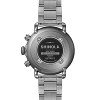 Runwell Chronograph West Wind Watch Gift Set with Additional Strap - Black
