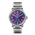 Runwell Watch - Silicon Purple Subsecond