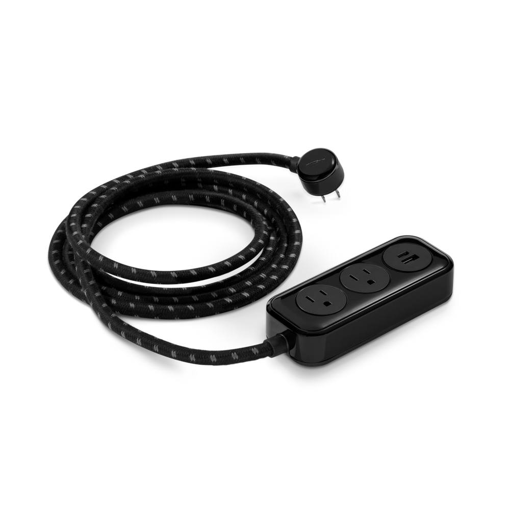 2 Port Power Supply - Black