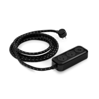 2 Port Power Supply - Black
