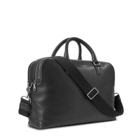 Double Zip Briefcase - Black