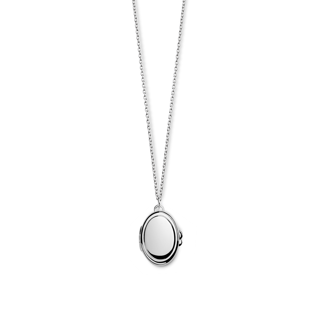 Heirloom Statement Locket Necklace Sterling