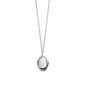 Heirloom Statement Locket Necklace - Sterling Silver