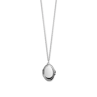Heirloom Statement Locket Necklace - Sterling Silver