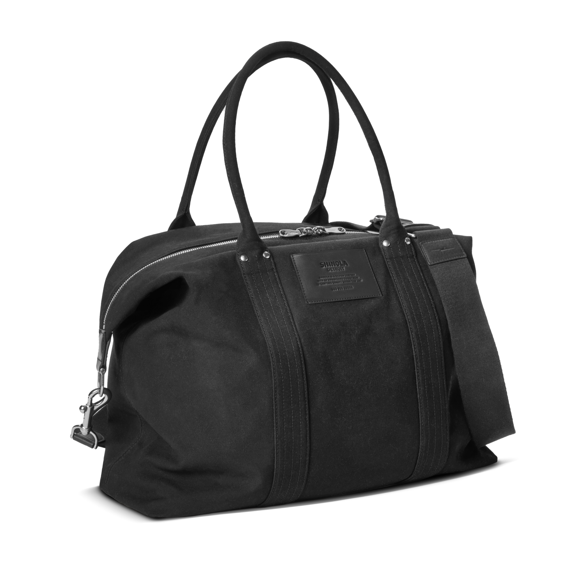 Runabout Holdall Canvas Bag - Black