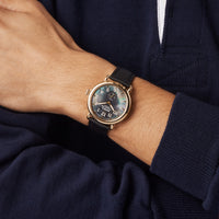Runwell Watch - Black Mother of Pearl