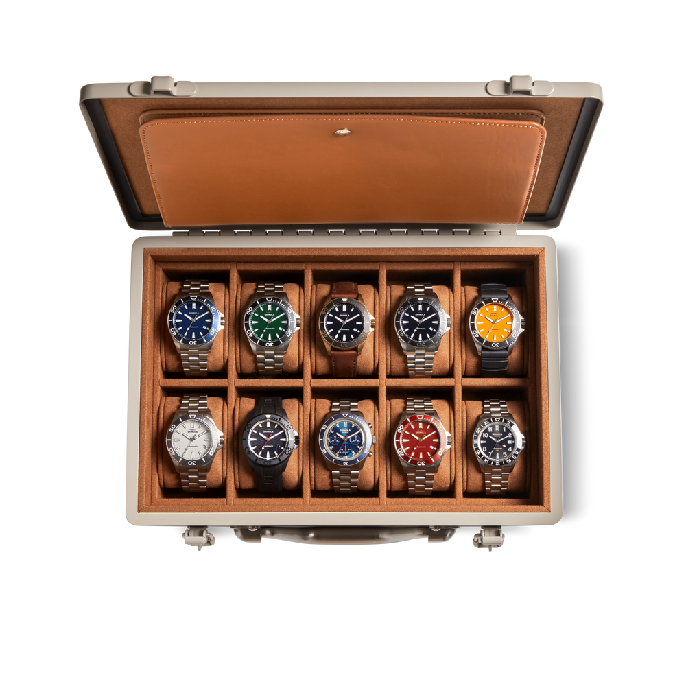 Watch Garage 10 Slot Watch Case