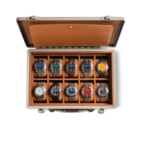 Watch Garage 10 Slot Watch Case
