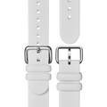 20mm Rubber Strap - Cream Dash Loop