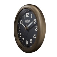14" Runwell Clock - Black