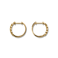 Desert Diamond Huggie Earrings