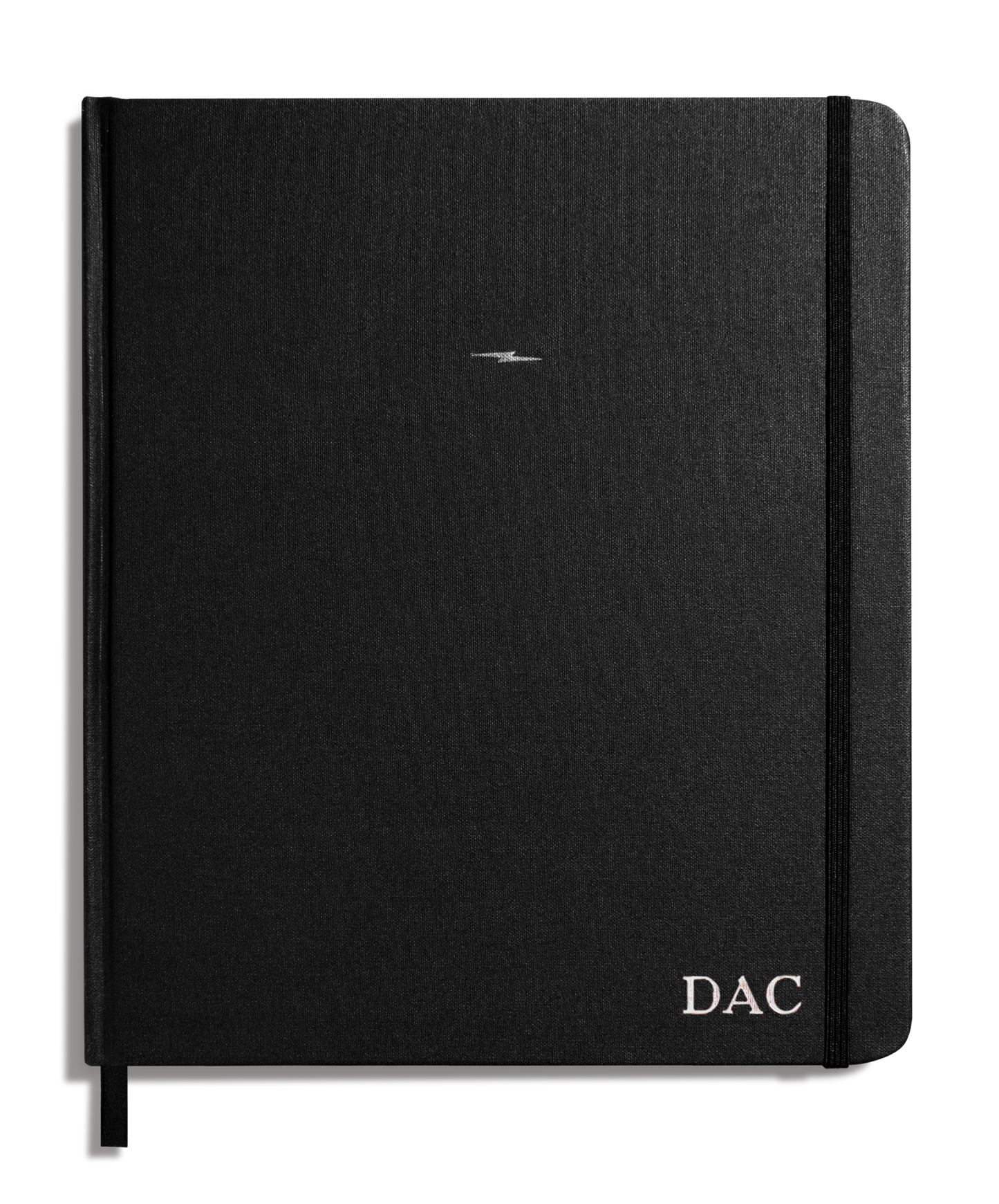 Large Hard Plain Sketchbook - Black