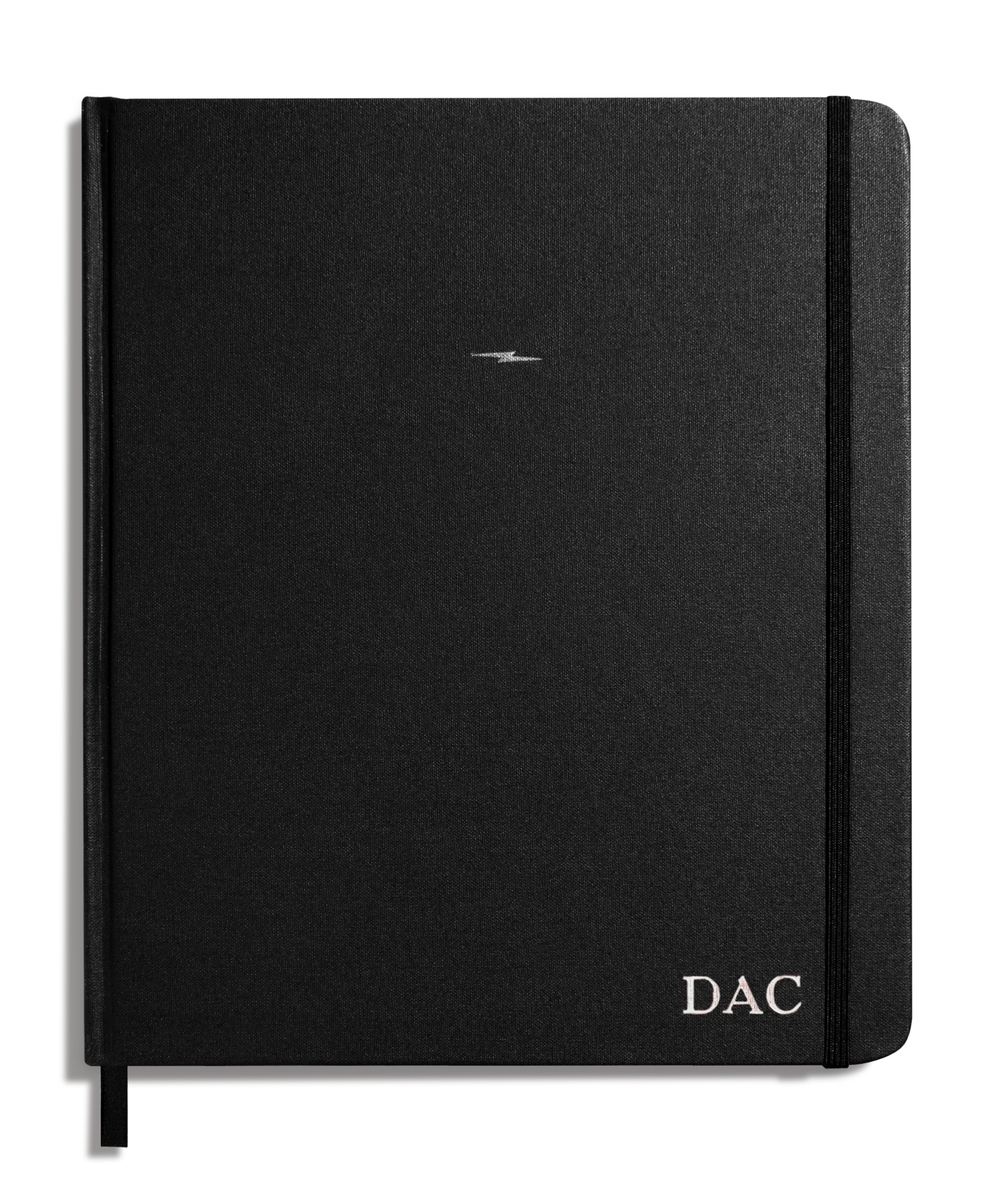 Large Hard Plain Sketchbook - Black