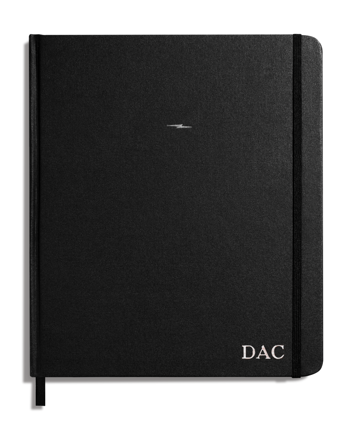 Large Hard Plain Sketchbook - Black