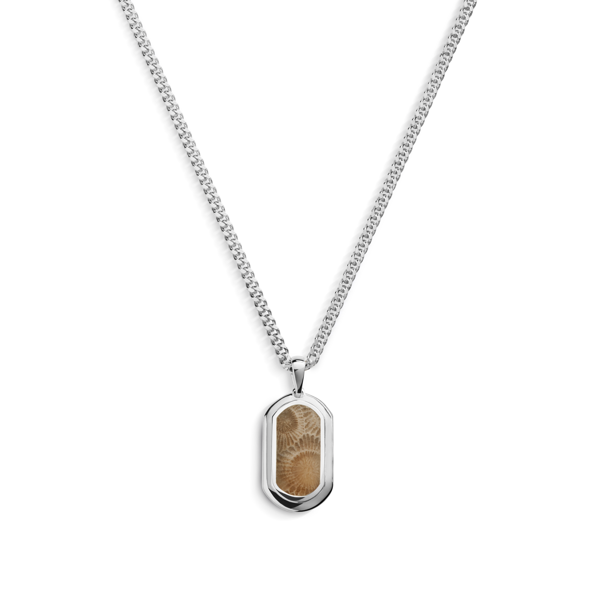 Petoskey Tag Necklace | Shinola