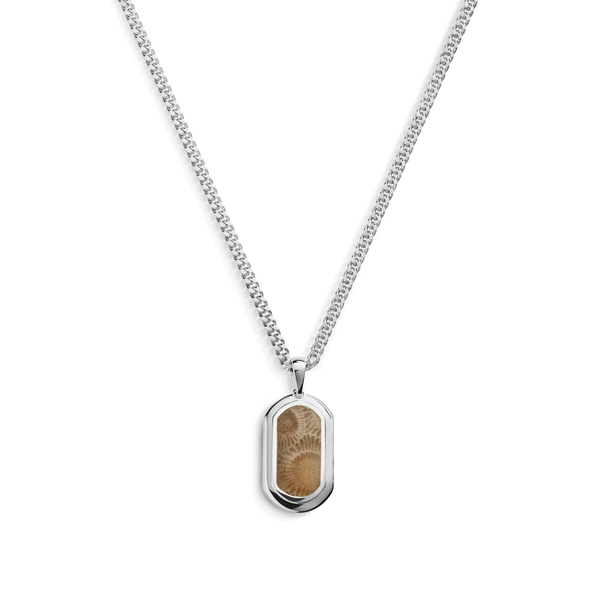 Petoskey Tag Necklace | Shinola