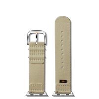 Strap: 24/24 Nylon, SW Split G10, Vintage, Silver - Tan