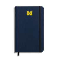 Medium Hard Ruled Journal - Navy