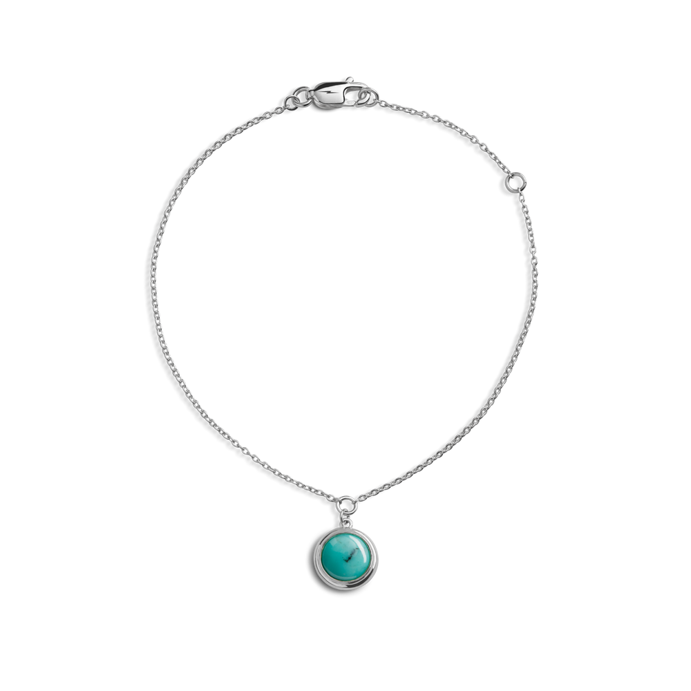 Heirloom Turquoise Charm Bracelet