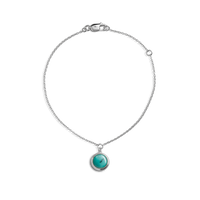 Heirloom Turquoise Charm Bracelet