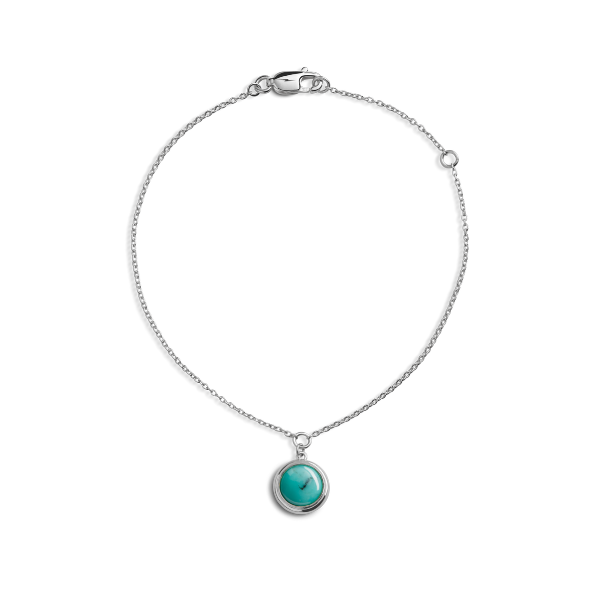 Heirloom Turquoise Charm Bracelet
