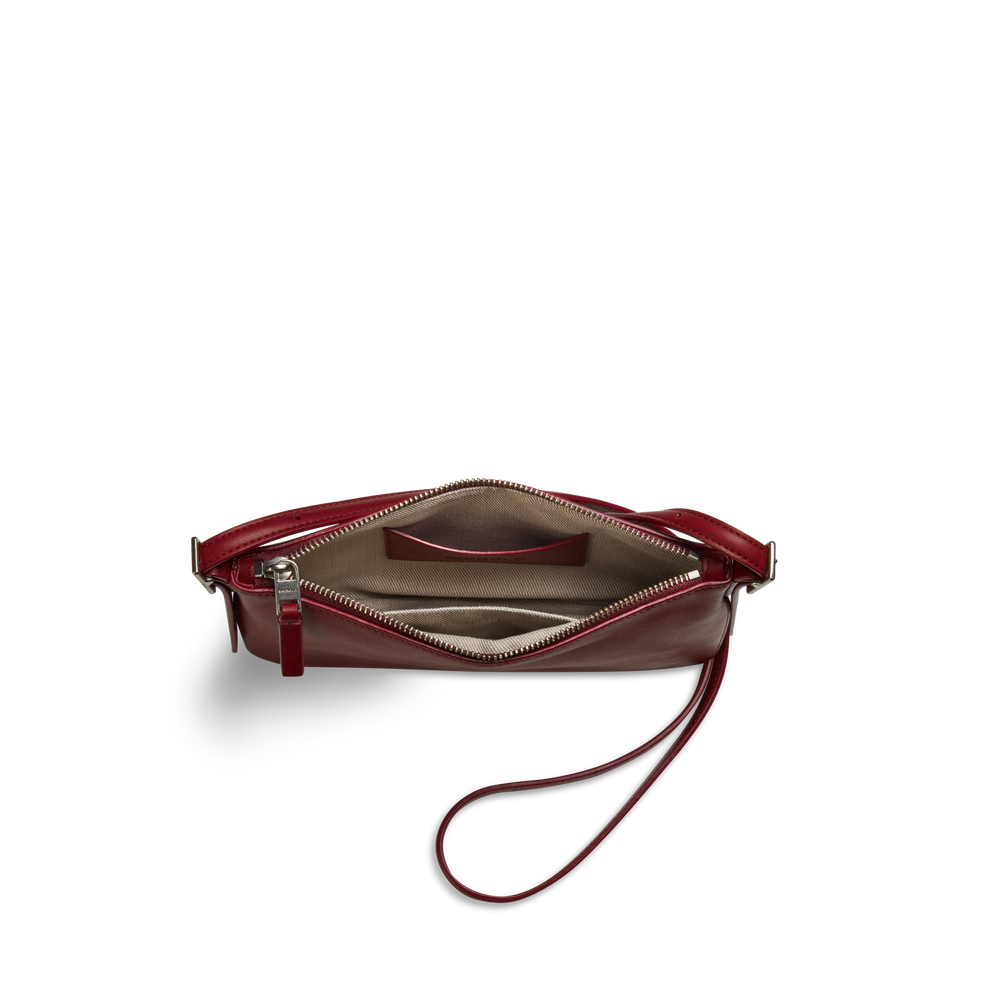Small Bixby Crossbody - Ruby