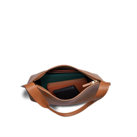 Medium Derby Shoulder Bag - Tan