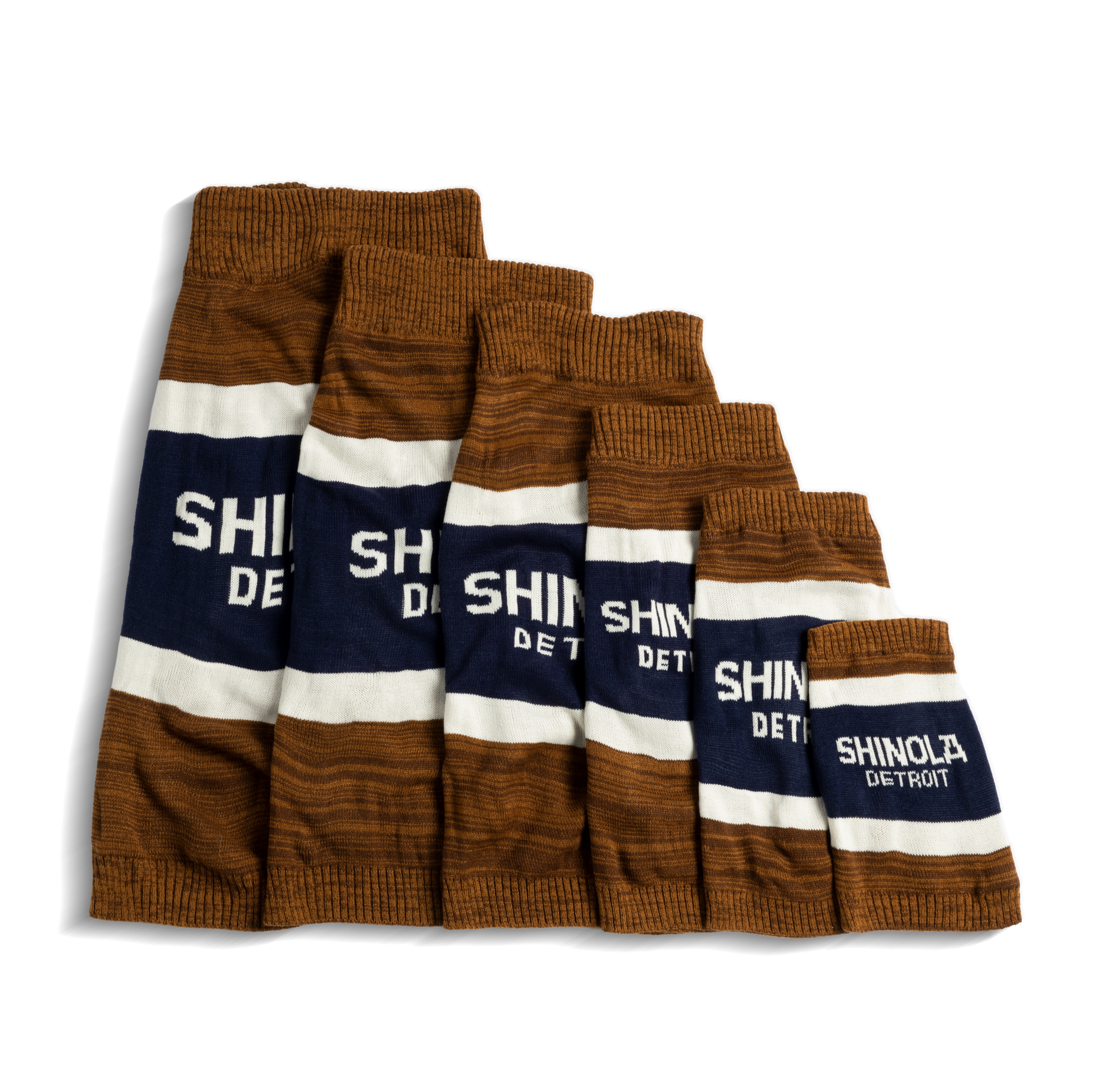 Dog Sweater - Brand Stripe / Tan
