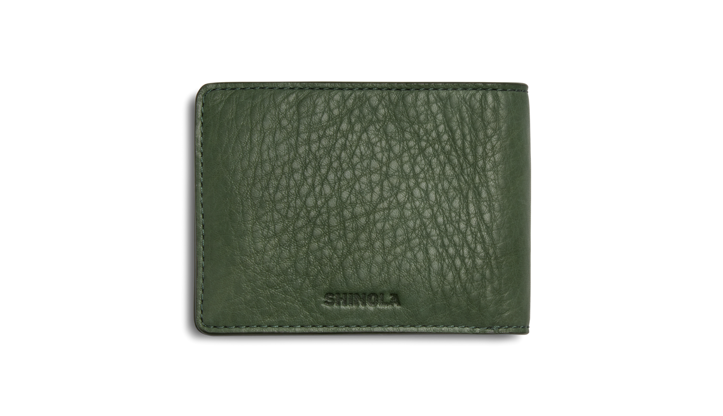 Slim Bifold Wallet - Evergreen