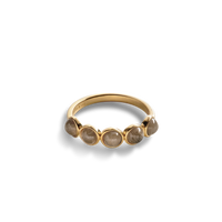 5 Bead Petoskey Ring