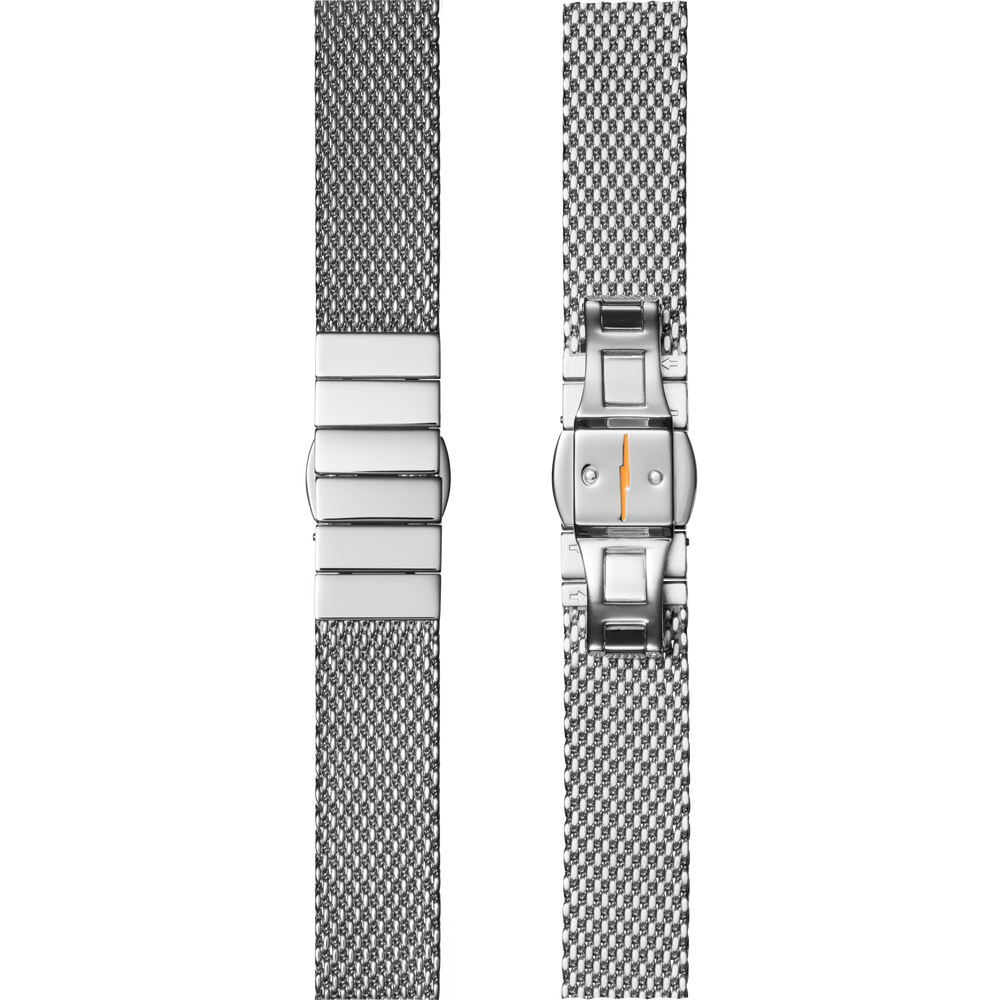 14mm Stainless Steel Mesh Bracelet - Stainless Steel
