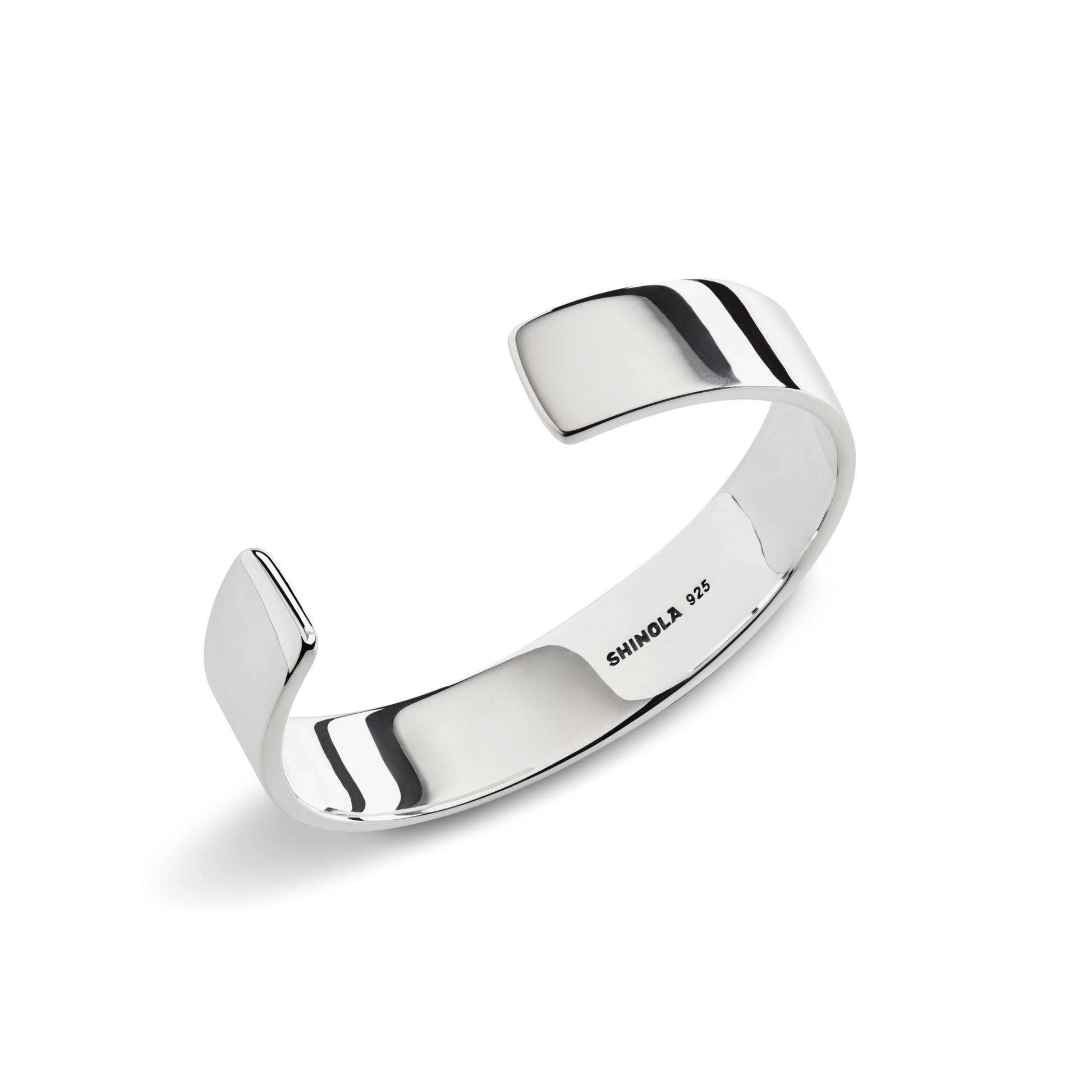 15mm Cuff Bracelet - Sterling Silver