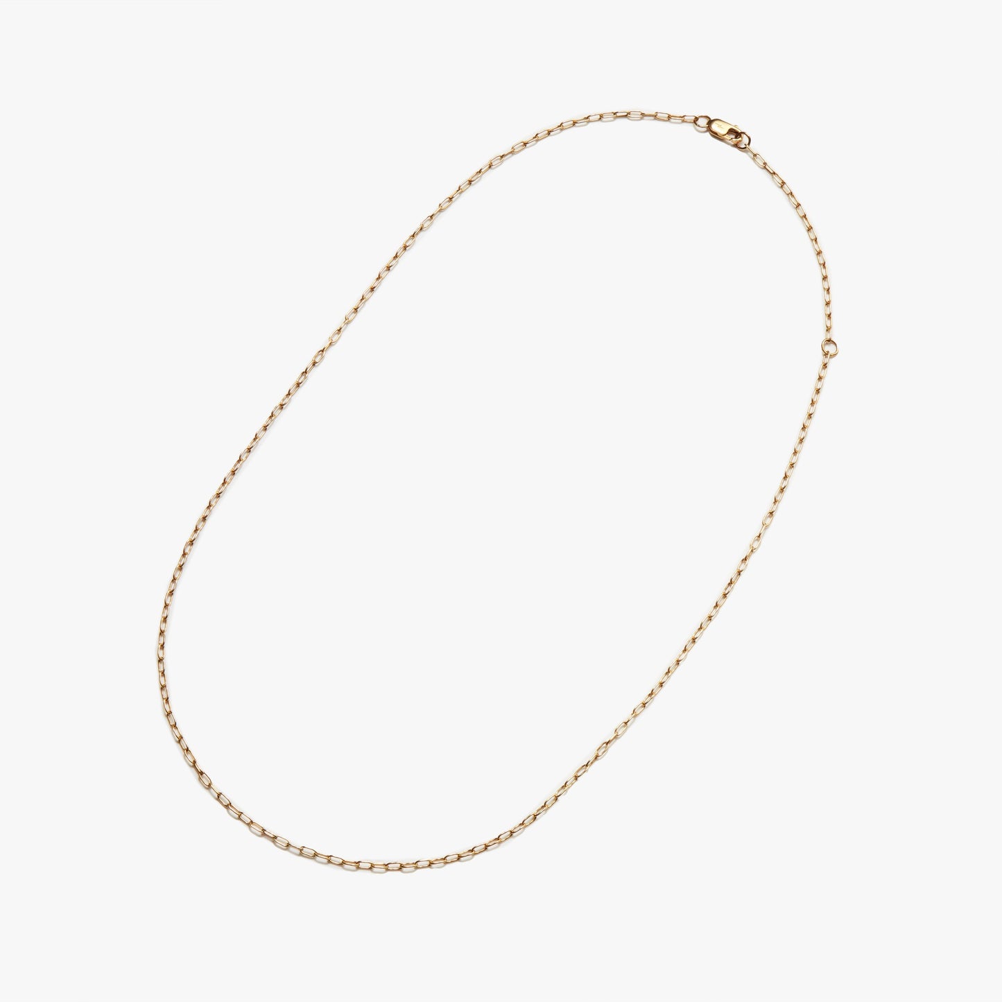 Large Oval Link Necklace - Yellow Gold