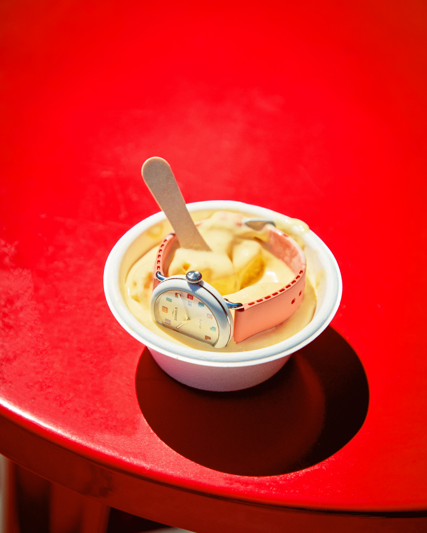 Detrola Watch - Cream