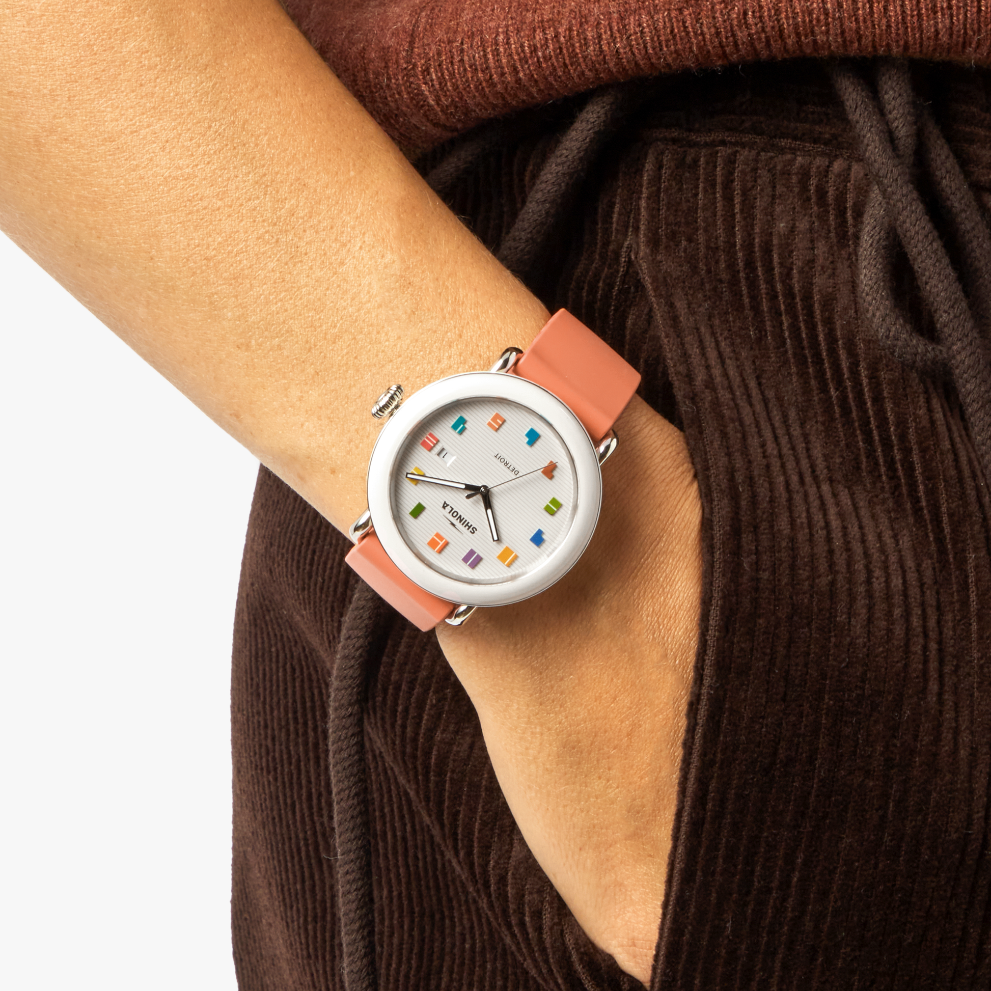 Detrola Watch - Warm Gray