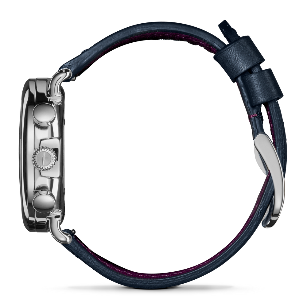 J Dilla Runwell Chronograph Watch - Midnight Blue